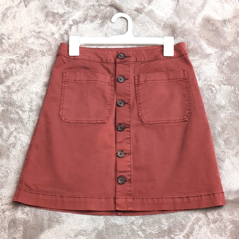 Women's Button-Front Skirt